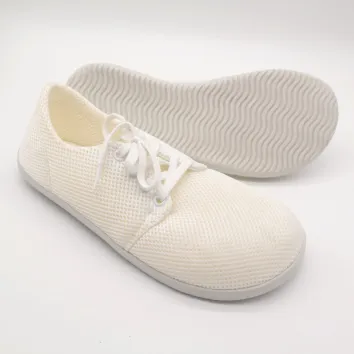 Ahinsa Shoes Airnet White