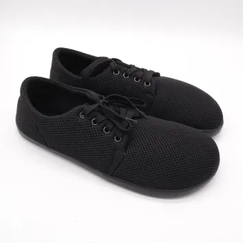 Ahinsa Shoes Airnet Black