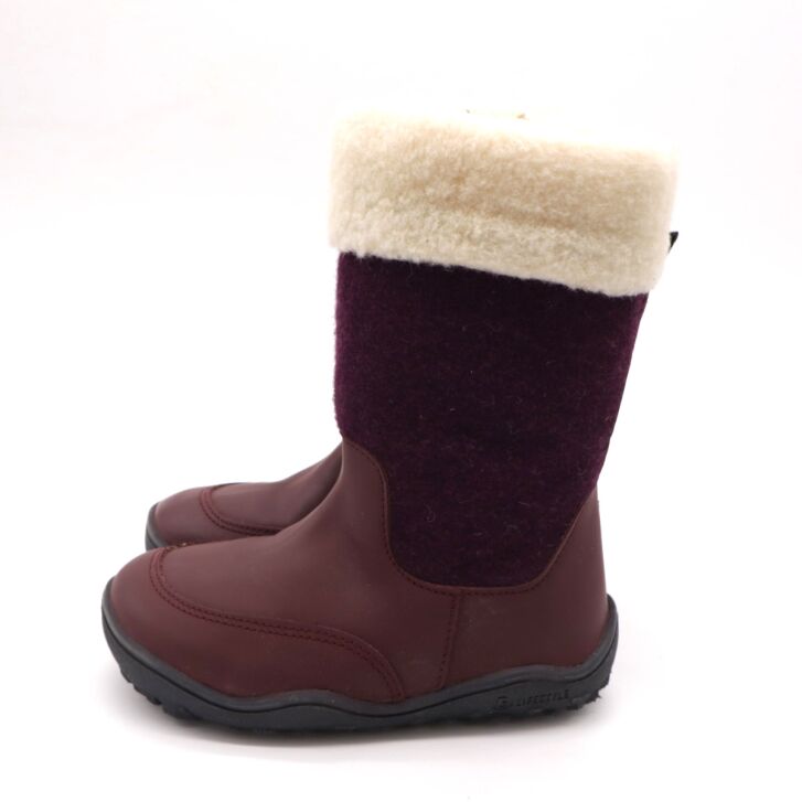bLIFESTYLE Winterstiefel HERMELIN dunkelrot