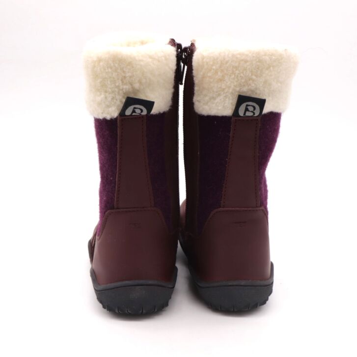 bLIFESTYLE Winterstiefel HERMELIN dunkelrot