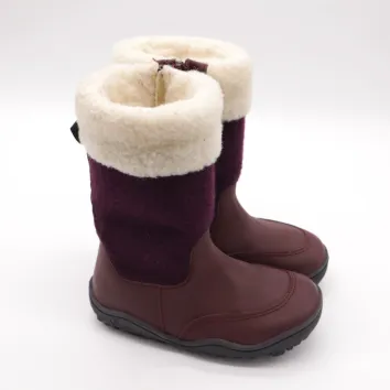 bLIFESTYLE Winterstiefel HERMELIN dunkelrot