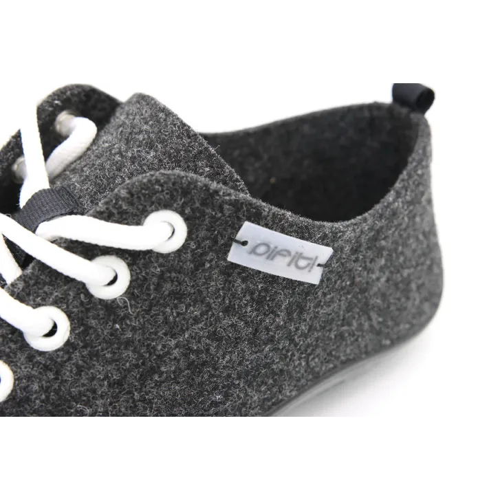 pifit! Barfußschuhe Sneaker all day Anthrazit