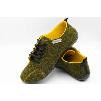 pifit! Barfußschuhe Sneaker all day Grün