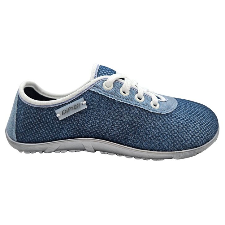 pifit! Barfußschuhe Sneaker air Jeansblau