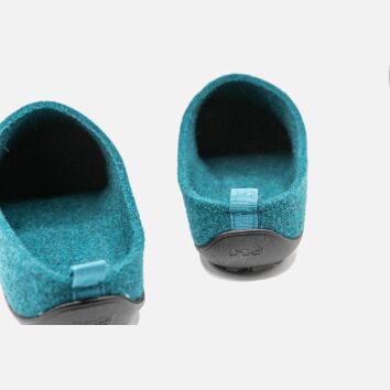 pifit! Barfußschuhe Pantoffel seasonal Petrol