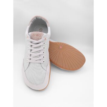 Erda Shoes Barfußsneaker Connect Silver Grey