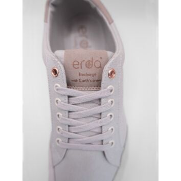 Erda Shoes Barfußsneaker Connect Silver Grey