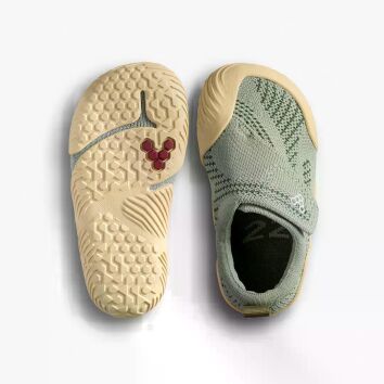 Vivobarefoot Motus Knit Toddlers Glacial Green
