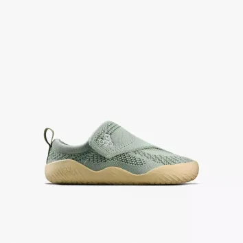 Vivobarefoot Motus Knit Pre-School Glacial Green