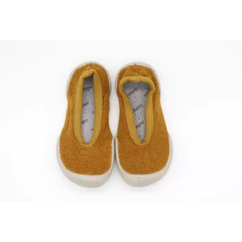 Collégien Ballerinas Moutarde De Dihon Brillantes