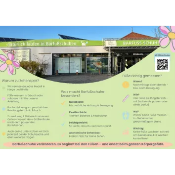 Zehenspiel Info Flyer