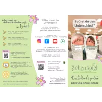 Zehenspiel Info Flyer