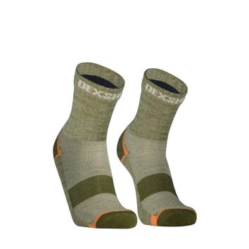 DexShell wasserdichte Socken Terrain Walking Ankle Green - L