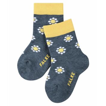 FALKE Daisy Flower Baby Socken Light Denim 62-68