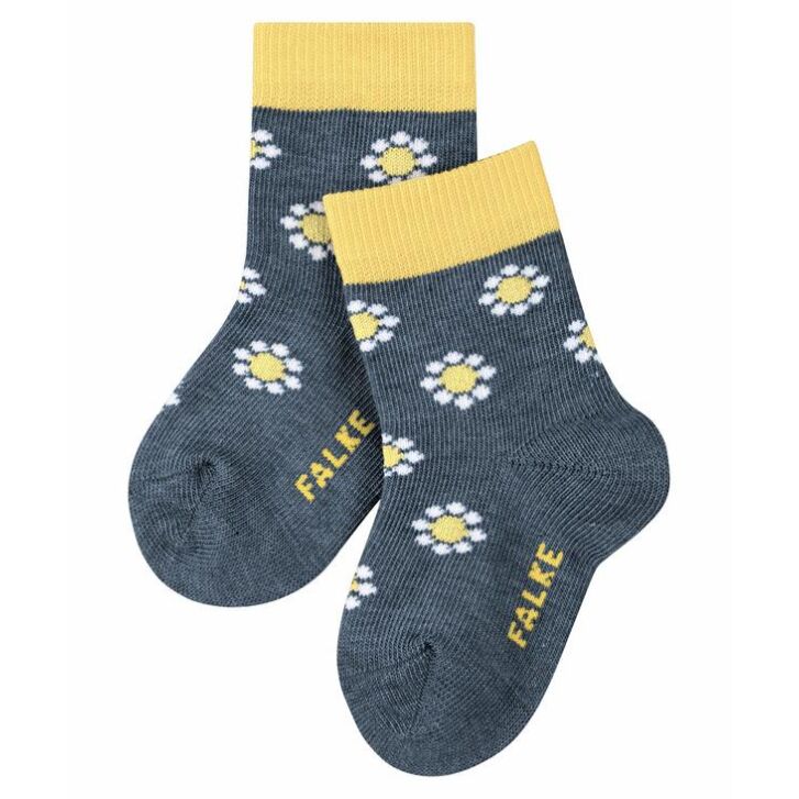 FALKE Daisy Flower Baby Socken Light Denim 74-80