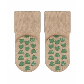 FALKE Cotton Catspads Bear Baby Socken Cafe Latte