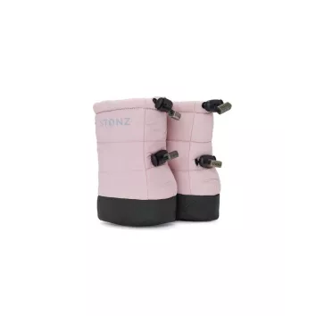 STONZ Baby Puffer Booties Haze Pink Small