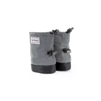 STONZ Baby Puffer Booties Reflectice Silver Gr. Small