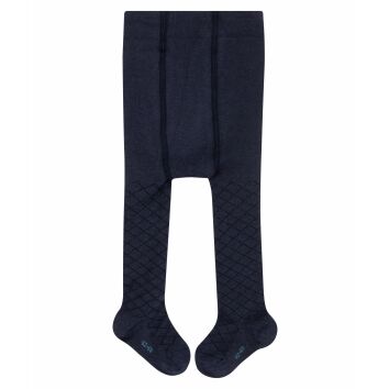 FALKE Diamond Structure Babys Strumpfhose Navy