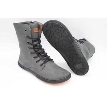 KOEL Schnürstiefel FARO LAMBSWOOL Dark Grey