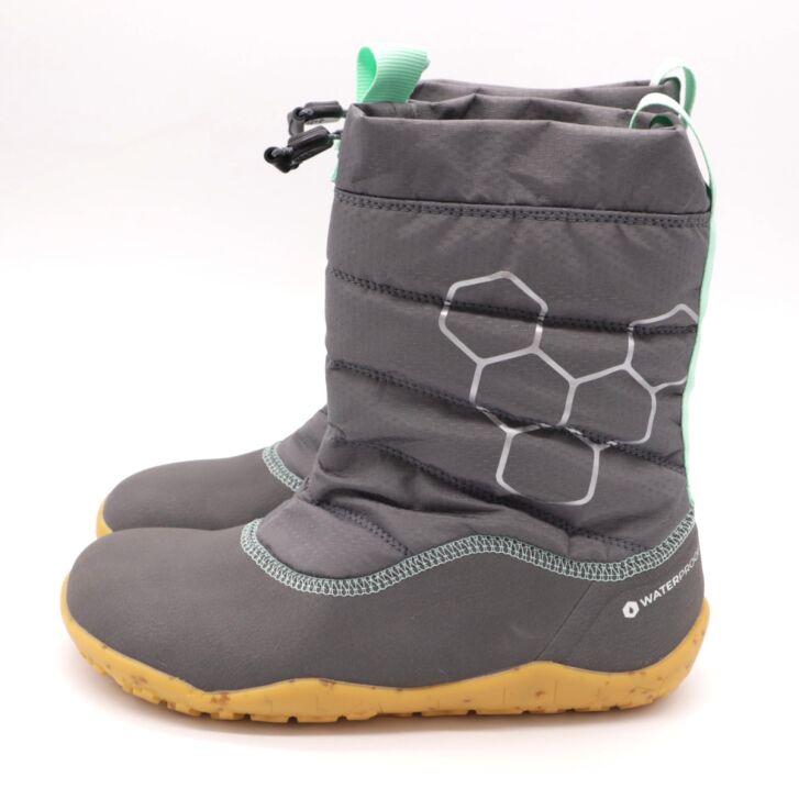 Vivobarefoot Winterstiefel Lumi Junior Graphite (vegan)