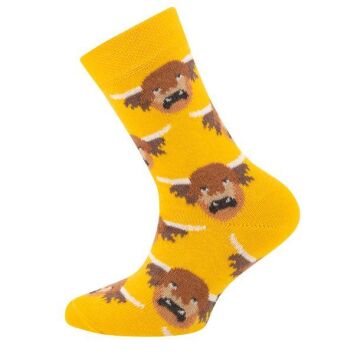 EWERS Stoppersocken GOTS Galloway Sonne 21-22