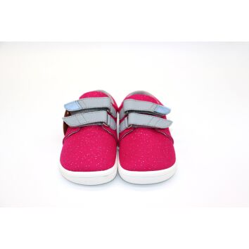 Beda Klettschuhe Textil Pink Shine