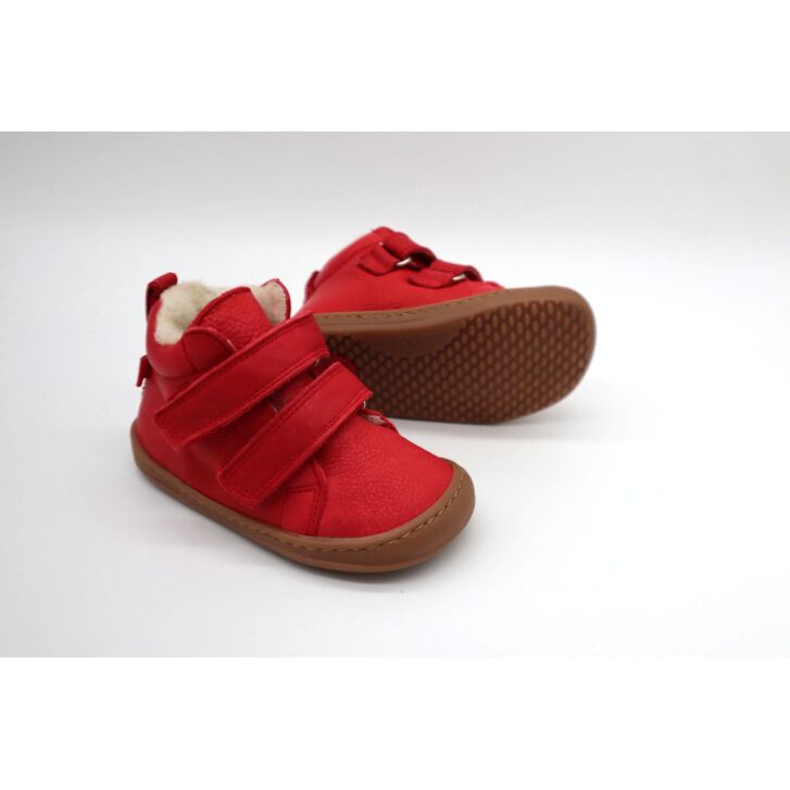 POLOLO Barefoot Winterstiefel Rot 25