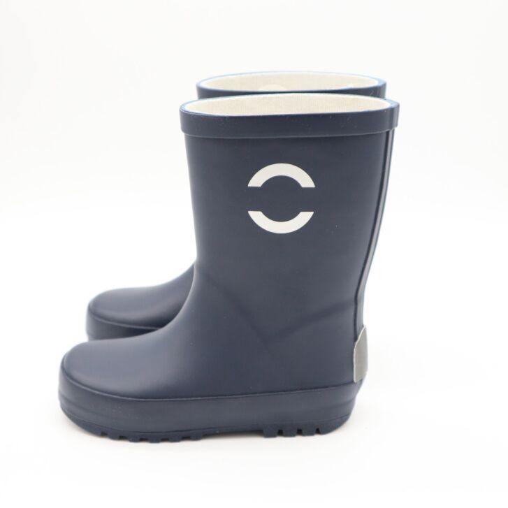 Mikk-Line Wellies Solid Blue Nights 26