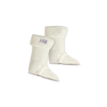 STONZ Rain Boot Liners Gummistiefel Socken - Ivory 28-10T
