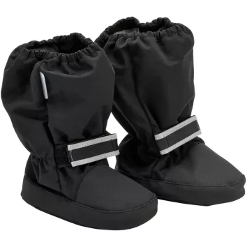 Mikk-Line Nylon Footies Black