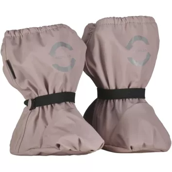 Mikk-Line Rain Footies Fleece Adobe Rose