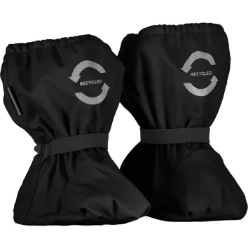 Mikk-Line Rain Footies Fleece Black