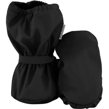 Mikk-Line Rain Footies Fleece Black
