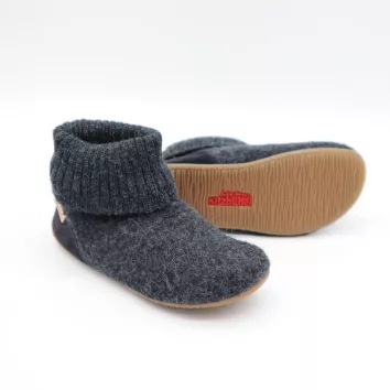 Living Kitzbühel Hüttenschuh Uni Kids Anthrazit