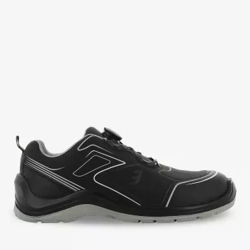Safety Jogger ESD-Sicherheitsschuh FLOW S3 LOW TLS Schwarz