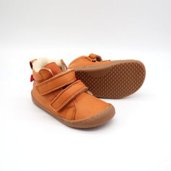 POLOLO Barefoot Winterstiefel Hellbraun 32