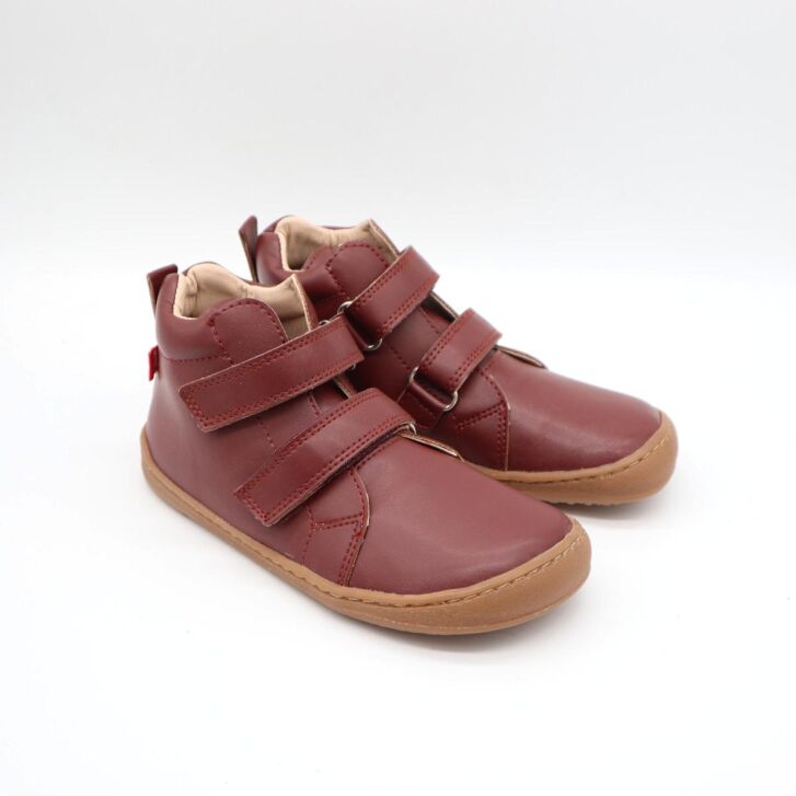 POLOLO Barefoot Halbschuh "ECO" Vegan Rot 24