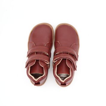 POLOLO Barefoot Halbschuh "ECO" Vegan Rot 26
