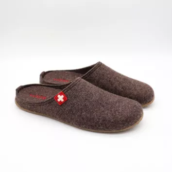 Living Kitzbühel Filzpantoffel Schweizer Kreuz
