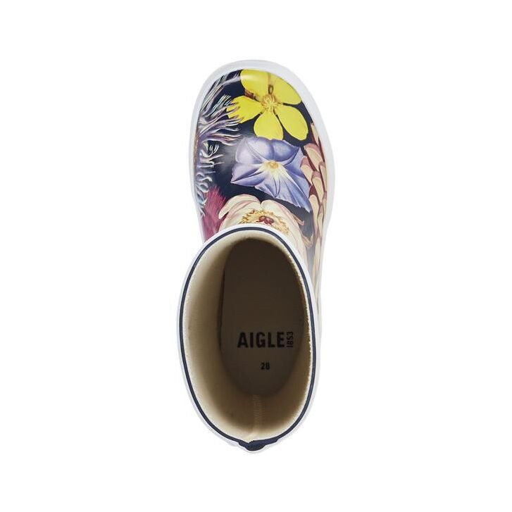 Aigle LOLLY POP Play 2 Regenstiefel K Multibloom 26