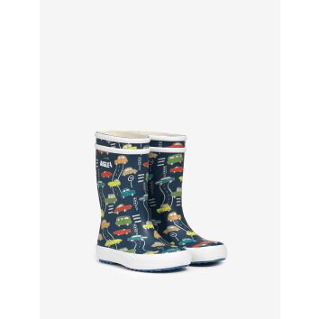 Aigle LOLLY POP Play 2 Regenstiefel Cars 26