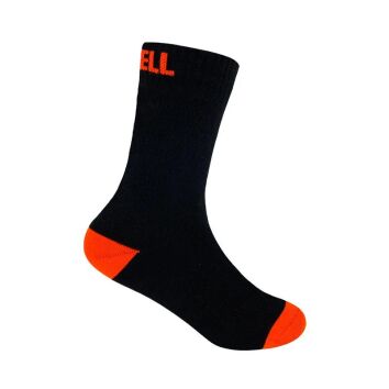 DexShell wasserdichte Kindersocken Ultra Thin Black Orange L