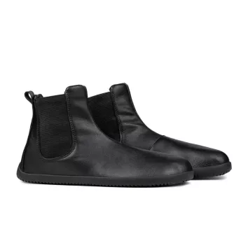 Ahinsa Shoes Barefoot CHELSEA Black (V)