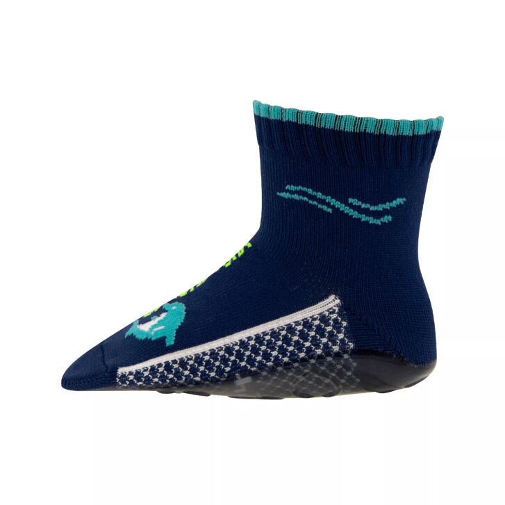 Beachies Strandsocke Delfin dkl. Ultramarin 25-27