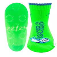 Beachies Strandsocke Robbe LED Grün 31-33
