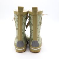 Mikk-Line Printed Wellies Lace Gummistiefel Desert Sage 27