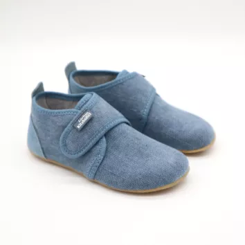 Living Kitzbühel Hausschuhe Babyklett Jeans