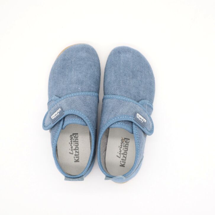 Living Kitzbühel Hausschuhe Babyklett Jeans 23