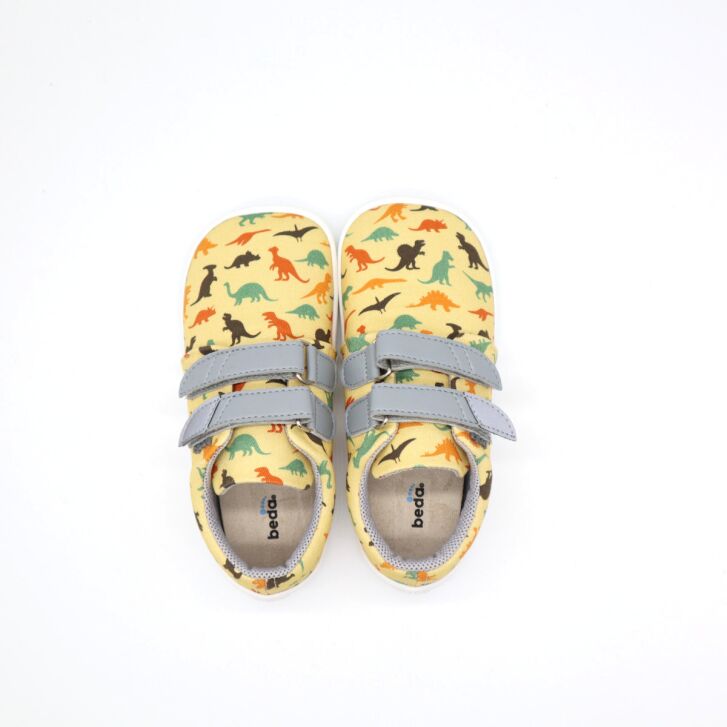 BEDA Barfußschuhe TEXTIL Dinosaurs 28